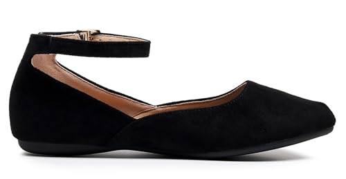 VenusCelia Women's Serenity Strap Flats Shoe3