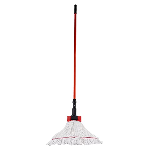 Image of Matthew Cleaning Microfiber String Mop Heavy Duty Commercial Wet Mop Head Replacement,Excellent Absorbency,Premium Launderability,Reusable for Home,Commercial and Industrial Use(White,3Pack)