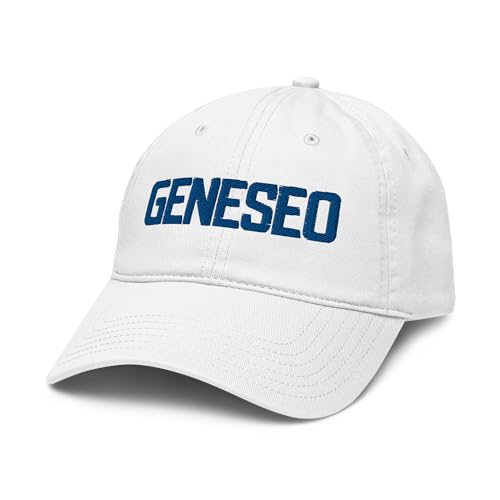 Gorra ajustable oficial Geneseo Knights blanca miniatura 1