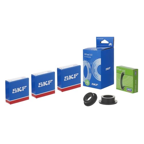 SKF Heavy Duty Wheel Seal Kit Rear with Spacers & Bearings Husqvarna