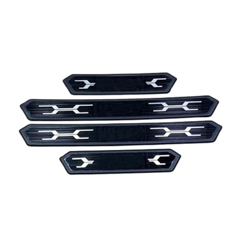 Protection seuil de porte voiture Nissan Kicks baguette garniture plastique acier