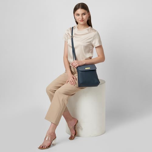 Image of Caprese Fergi Large Crossbody Bag for Women with Adjustable Strap | Versatile Handbag with Zipper & Magnetic Button Closure for Everyday Use, Travel, & Special Occasions