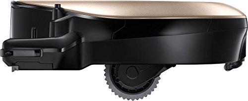 Samsung VR7000 VR2DM7060WD/EG POWERbot Saugroboter (130W extra starke Saugkraft ideal f&uuml;r Teppiche und Tierhaare, saubere Ecken, WLAN und App, Alexa, Fernbedienung, Startzeit-Vorwahl) gold