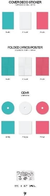 fromis_9 1st fromis_9 'Unlock My World' Album [Random ver.]+Pre Order Benefits+BolsVos Exclusive K-POP Inspired Digital Merches (Goal Setting Planner, Sticker Pack)