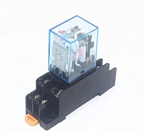Relais électromagnétique DPDT MY2NJ AC 24V avec embase LED - 2