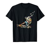 Wakeboard USA: Summertime Floral Wakeboarding T-shirt