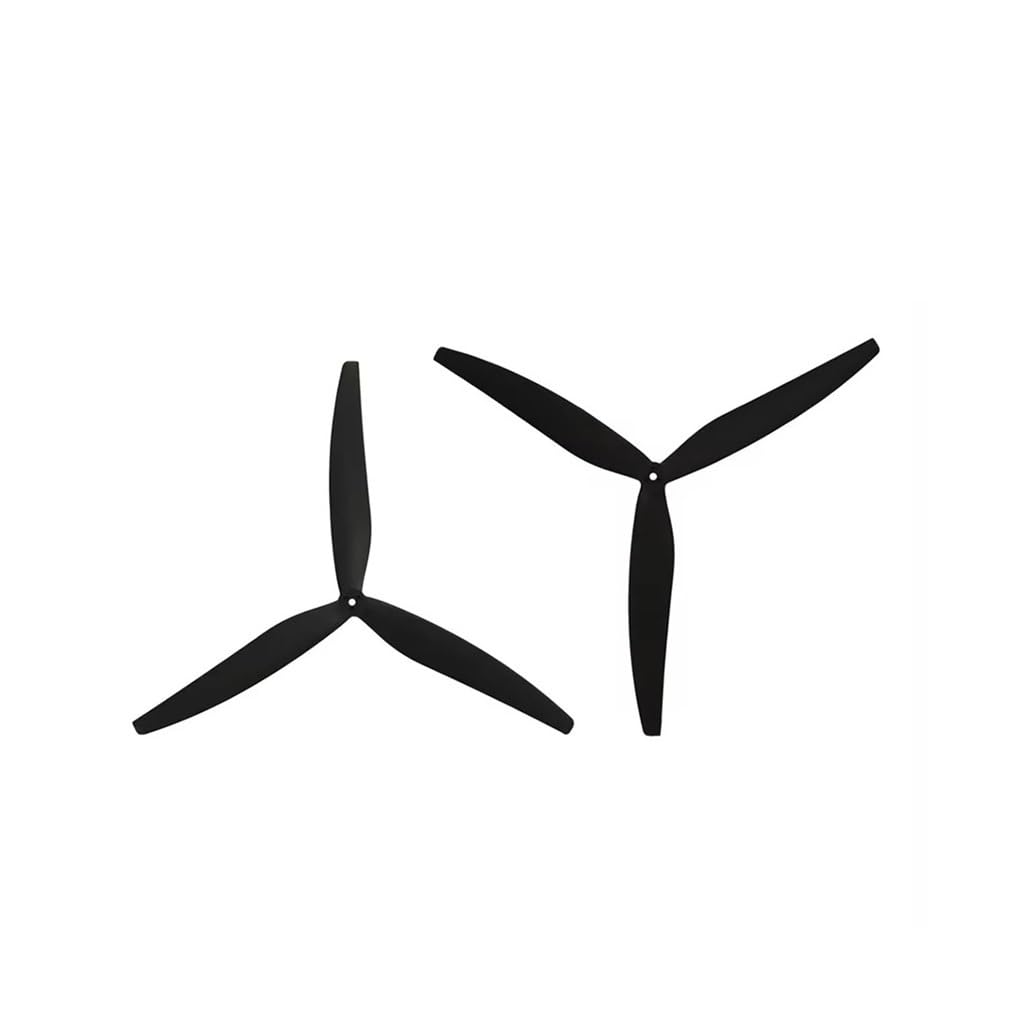 Hélice en nylon verre 1507 3-Blades pour drone lourd Cinelifter en paire