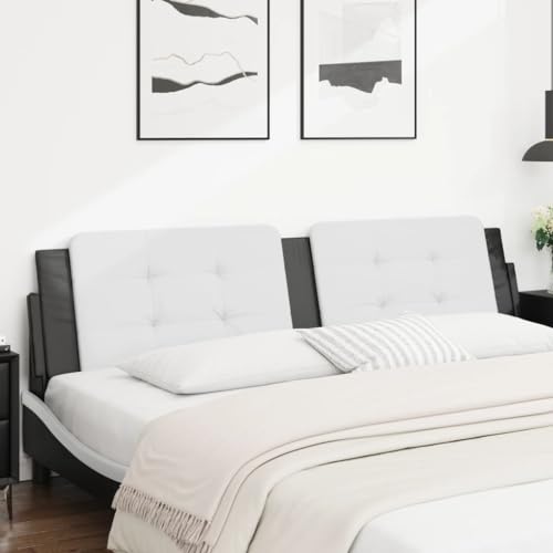 Homgoday Cojín cabecero negro y blanco