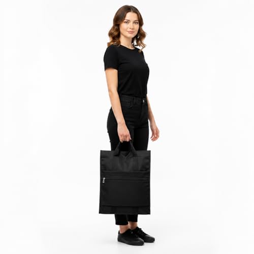 Image of Aklima Men's Waterproof Shopping Bags,Light weight Nylon Travel Tote Bag,Women,Girls,Boys tuition Bags, Mens and womens Daily Use Tote Bag