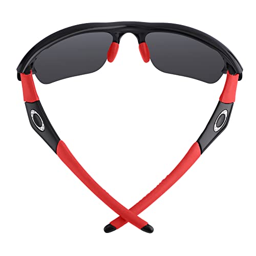 Image of SAUCER Replacement Nose Pieces Pads & Earsocks Temple Sleeve Rubber Kit for Oakley Half Jacket | Half Jacket XLJ Sunglass