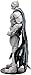 McFarlane Toys, 7-Inch DC Direct Black Adam Gold Label Batman Action (Line Art Variant) Figure with 22 Moving Parts, Collectible DC Black Adam Comic Figure with Unique Comic Book – Ages 12+