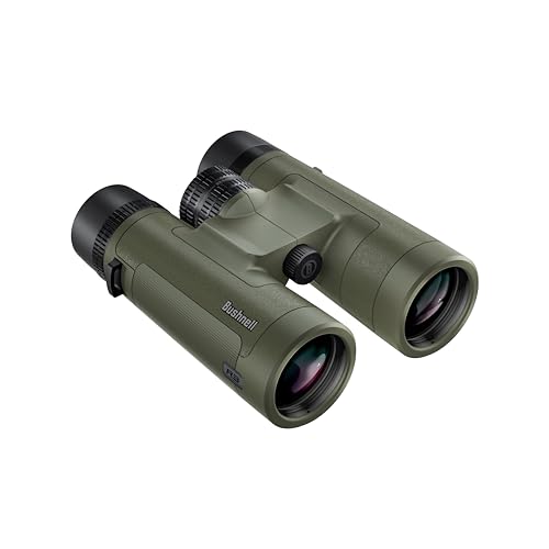 Bushnell R3 8x42 Binoculars with Vault Lite Bino Chest Harness, HD Optical System, Fully Multi-Coated Lenses, EXO Barrier, IPX7 Waterproof - Binoculars for Bird Watching and Hunting