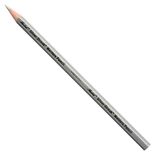 Image of Markal 96101 Silver Streak Welders Pencil, Silver (Pack of 12)