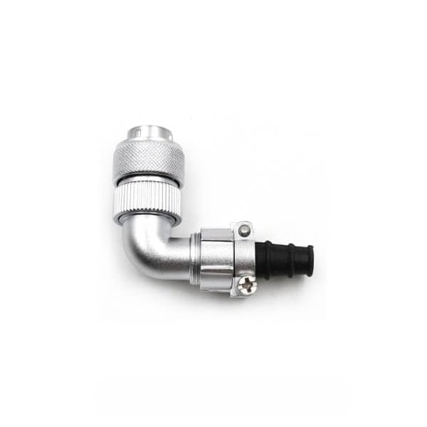 WF16 2pin Male Plug and Female Jack TV/Z Bending Right Angle Circular Connector