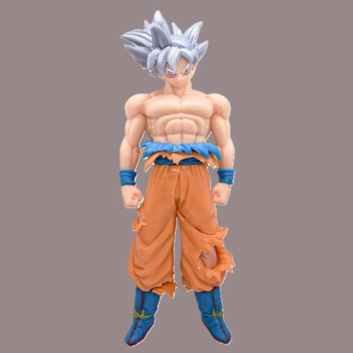 Image of Awestuffs Large Action Figure Limited Edition Figure Toy Statue Merchandise for Anime Lovers (18 cm) DBZ W-ma Instinct