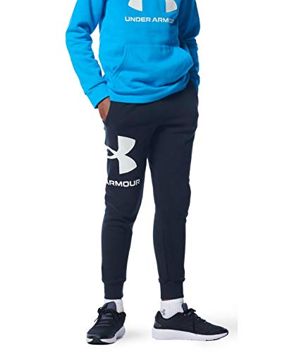 Joggers Under Armour garcon molleton chaud et respirant noir