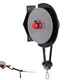 Equipo De Entrenamiento con Volante De Inercia para Gimnasio, Entrenador De Volante para El Hogar, Altura Y Resistencia del Soporte Ajustable, Asistente De Entrenamiento Y Modelado