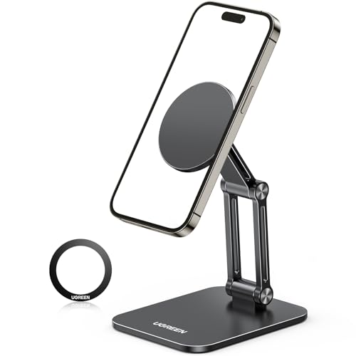 Supporto Magnetico Ad Anello Per Telefono Ainiv – In Lega Di Alluminio, Compatibile Con IPhone 17/16/15/14/13/12, Forza 3900G, Con Cinturino, Argentato