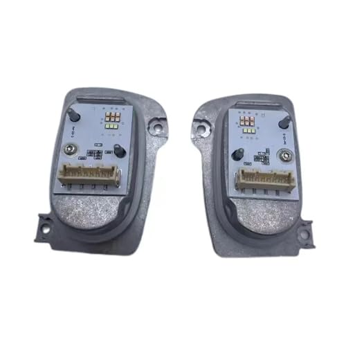 ZHjLut Compatible con A3 S3 8V0998473A 8V0998474A B011782-A B011783-A Matrix Faro 90071302 90071303 DRL Módulo De Luz Delantera 2 Piezas Piezas de Auto