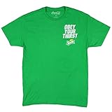 Sprite Mens' Obey Your Thirst Lemon-Lime Logo Graphic Print T-Shirt, Medium