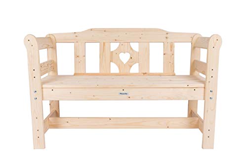 MaximaVida Gartenbank Amelie 120 cm - FSC Kiefernholz Cover