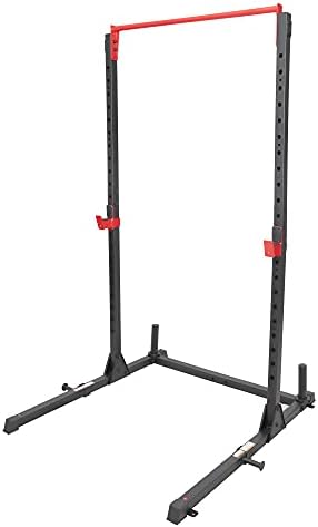 Sunny Health & Fitness Essential Adjustable Power Rack Squat Stand