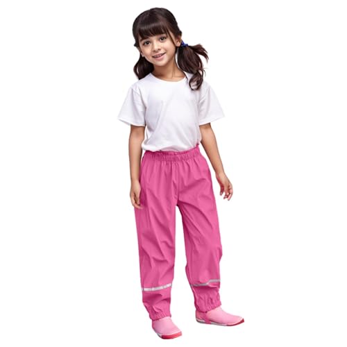 Pantalon de pluie imperméable rose 4-5 ans finis les vêtements mouillés