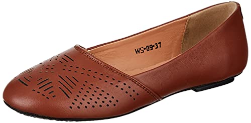 Image of Amazon Brand - Symbol Women Pull On Ballet Flat