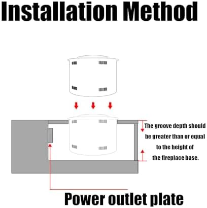 Round Electric Fireplace, 3D Steam Humidifier with Realistic Atomized Flame, Adjustable 9 Color Fire Display, 60cm Modern Design for Home Decor and Atmosphere