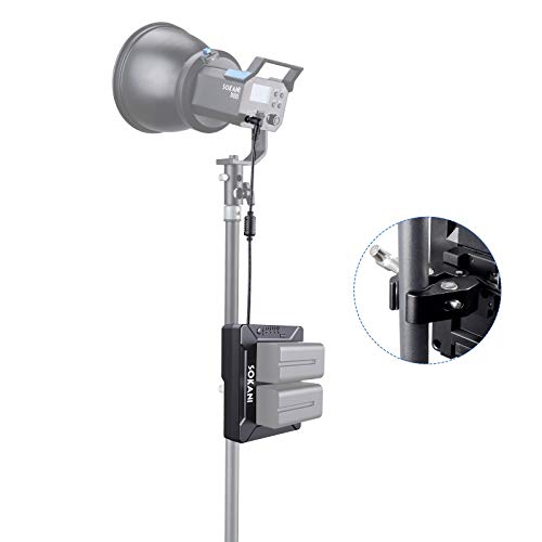 Batteriehalter für Sokani X60 V2 LED-Videoleuchte , Sokani X60 RGB LED-Videoleuchte (Batteriehalter für Sokani X60) – Bild 7