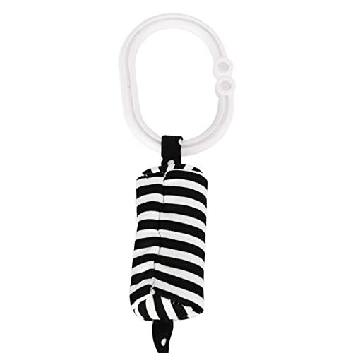 Brinquedos de chocalho pendurados para bebês, carrinho de pelúcia de pelúcia para animais fofos e br