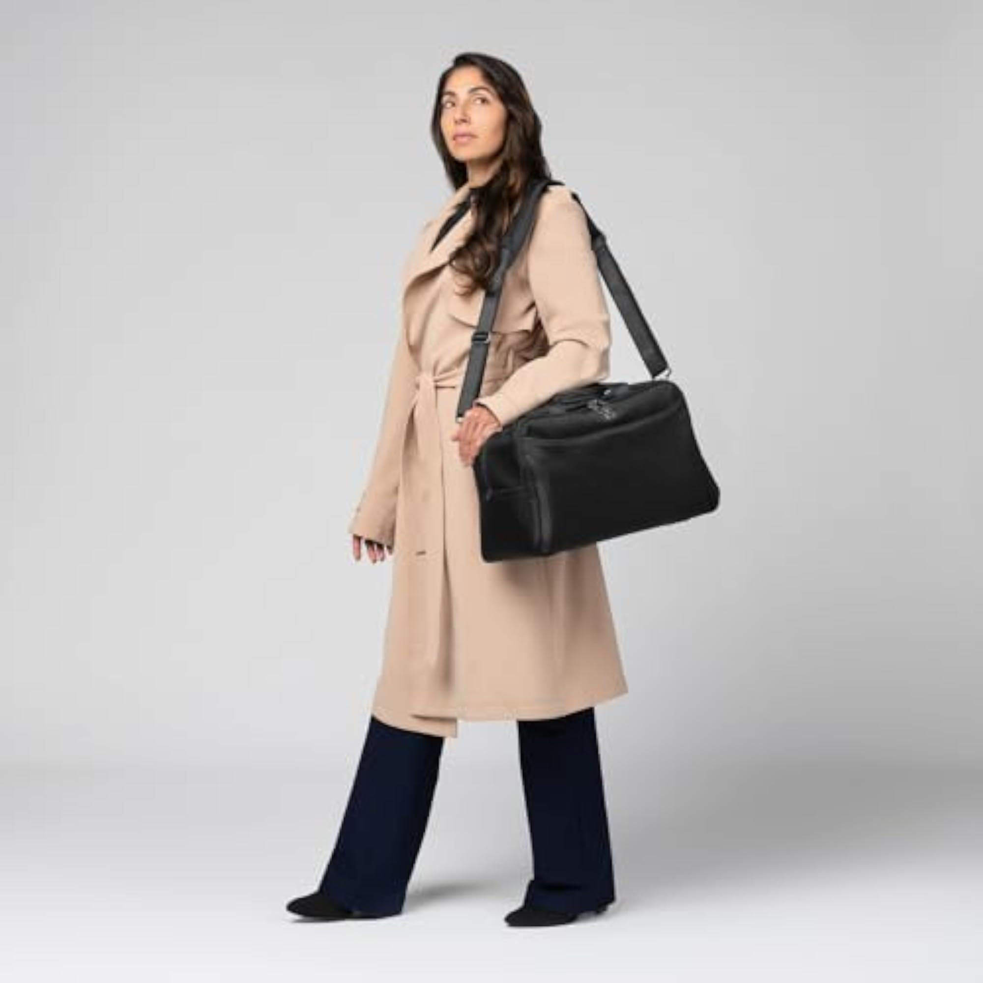 Classic Lightweight Softside Luggage Tote Bag, Unisex