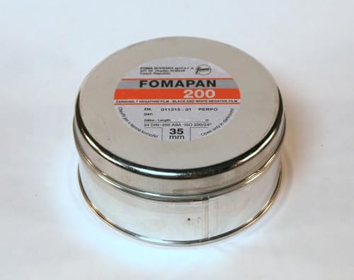 Film Foma Pan 200 ASA 35 mm rouleau 30,5 m pour recharge cartouche 135