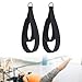 Yiju 2Pcs Pilates Double Loop Straps for Reformer,Exercise Equipment Nonslip Gym Pilates Straps for Ankle Yoga Gymnastics Adults