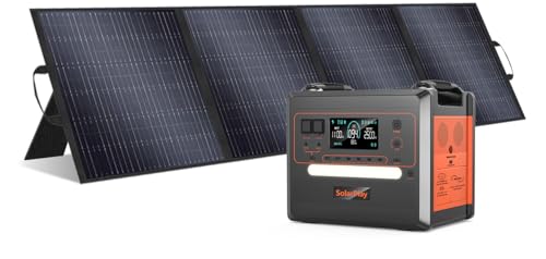 Amazon.co.jp: SolarPlay ポータブル電源 2500W ソーラーパネル 200W