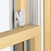 Double-Hung Window Opening Control Device, White Color with Bonus Install Kit