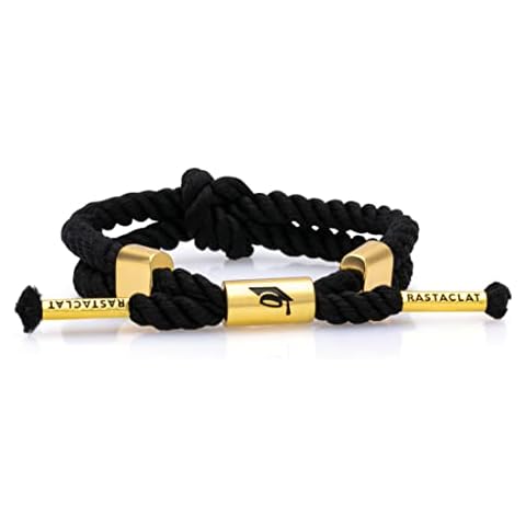 Rastaclat Original Hand Assembled Special Edition Adjustable Bracelets for All Ages Men | Women, Small/Medium 4.5-6 Inches, Polyester, Cubic Zirconia Cover