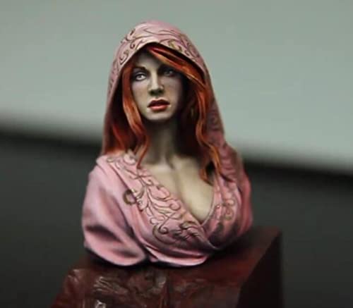 Figura de Resina Busto Mujer Oficial Antigua 1:12 miniatura 1