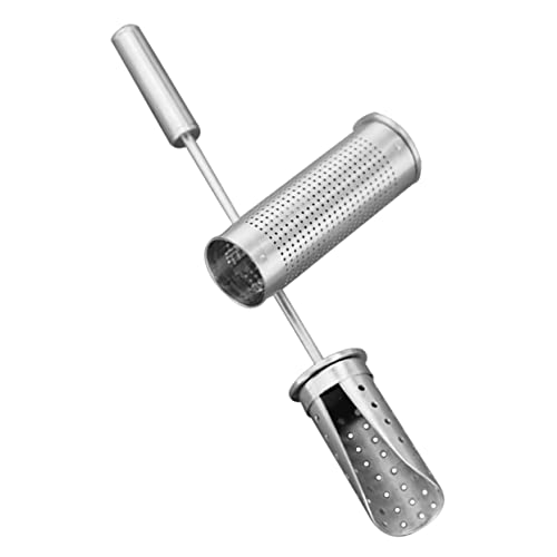 DECHOUS Tee-ei Aus Edelstahl Teesieb Zum Aufbrühen Teefilterrohr Halter Für Losen Tee Praktisches Teesieb Für Zuhause Und Küche