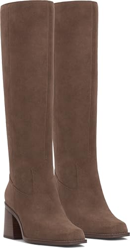 Image of Vince Camuto Women's Sangeti Stacked Heel Knee High Boot Fashion
