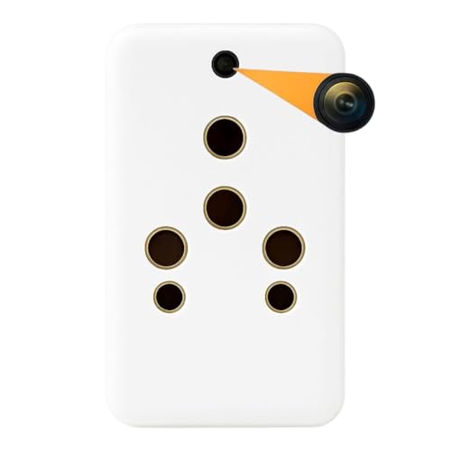 FREDI HD PLUS 1080p AC Plug Camera with Smart App Access | 32GB Built-in Storage | Stream from Phone & Computer | Lag-Free Playback | Motion Detection | Reliable 24/7 Indoor Monitoring