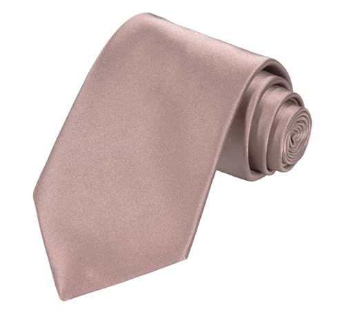 Image of TIE G Solid Satin Woven dyed Color Formal Black Necktie and Pocket Square Sets in Gift Box