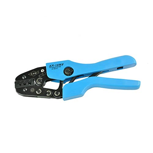 Pince à sertir à cliquet de 6-16mm² pour embouts de câbles électriques