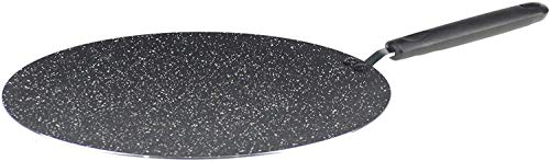 Marble Non Stick Aluminium Tawa Pan Black (26cm) 1 Gallery Image Marble Non Stick Aluminium Tawa Pan Black (26cm) 1 Gallery Image