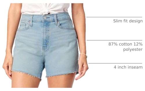 Levi Strauss Signature Gold Women's Vintage Original Shorts (Available in Plus), Ultraviolet, 8 - image 4