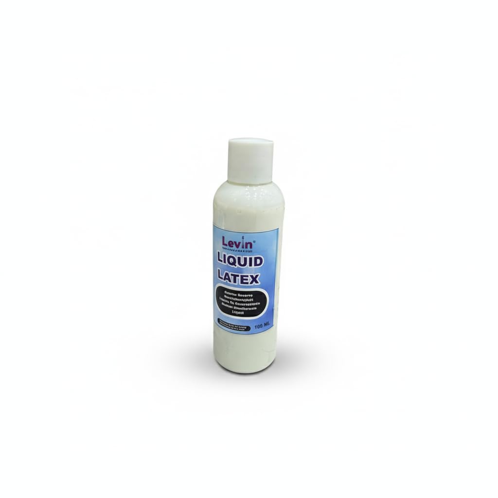 Levin Liquid Latex and Body Paint, theatrical makeup, and crafting 100ml-image-36