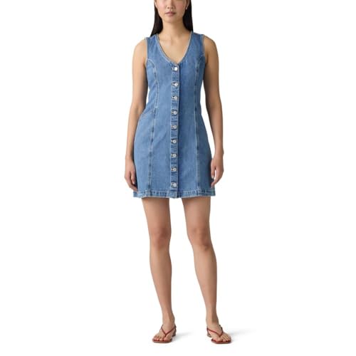 Levi's Women's Vianna Vest Dress (Also Available in Plus), (New) Special Showing, 2X-Large Plus