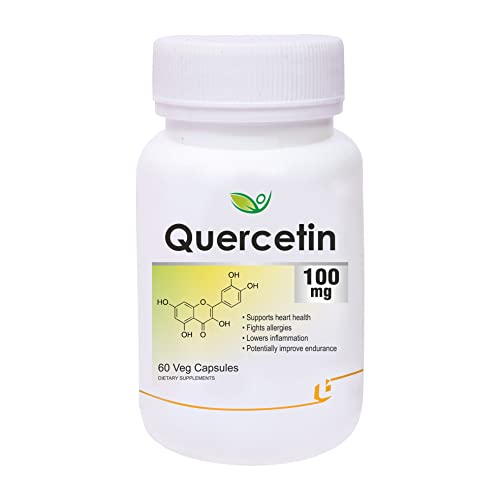 Biotrex Nutraceuticals Quercetin 100mg- 60 Veg Capsules, nutritional supplement, multivitamins, vitamin capsules, for men, women and adults, best health supplements Biotrex Nutraceuticals Quercetin 100mg- 60 Veg Capsules, nutritional supplement, multivitamins, vitamin capsules, for men, women and adults, best health supplements