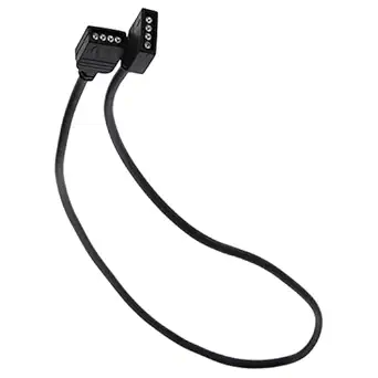 Heyiarbeit Female to Female 4 Pin RGB Splitter Cable 4Pins Extension Connector 50CM Cord Wire for LED Light Strips 2pcs