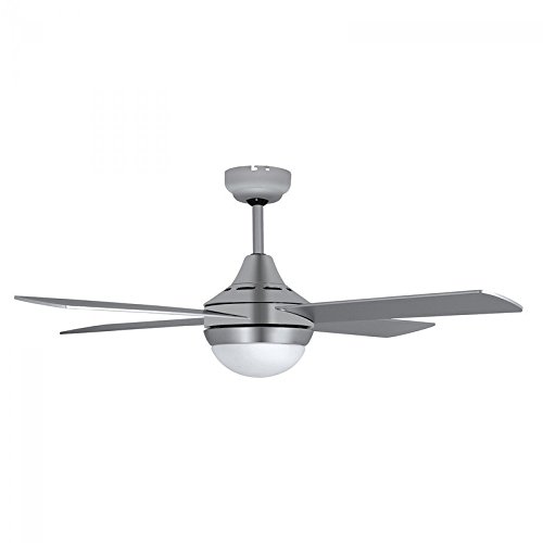 Miniatura 2 de Orbegozo CP 91120 - Ventilador de techo con luz LED, mando a distancia, 3 velocidades, temporizador, 120 cm de diámetro, 60 W, plateado